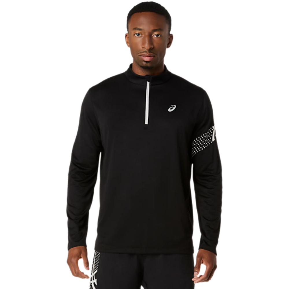 Asics Men's Icon Long Sleeve 1/2 Zip Top