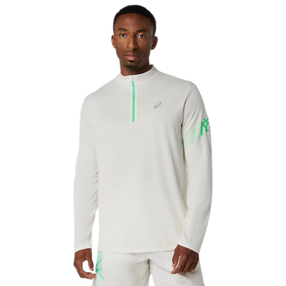 Asics Men's Icon Long Sleeve 1/2 Zip Top