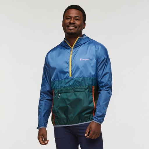 men's teca half-zip windbreaker