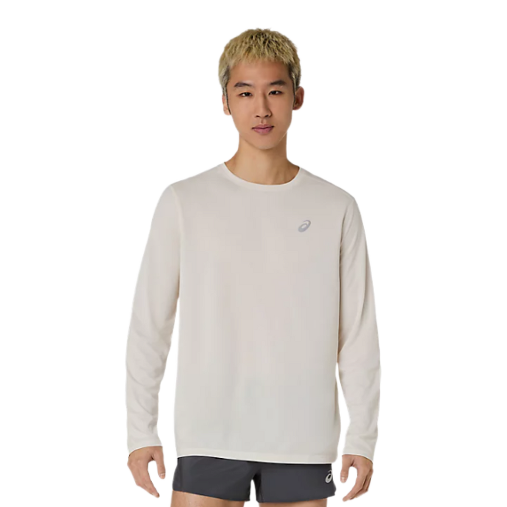 Asics Men's Silver Long Sleeve Top